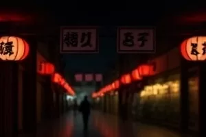 《雾中灯塔手记》横版剧照，晨雾中的灯塔剪影