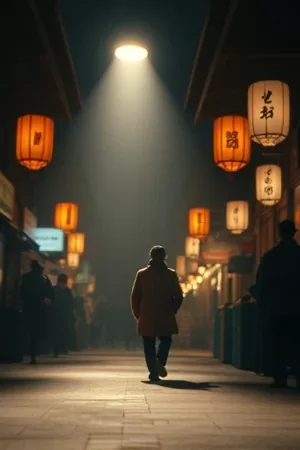 《沸腾的糖油果子》竖版剧照，菜市场里的油锅与热气